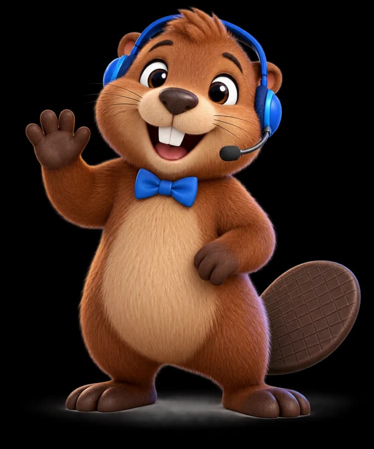Bucky, the LeadCeleris beaver